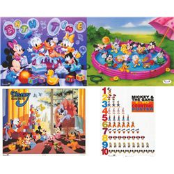 4 Disney Prints: Mickey Mouse Babies, Counting