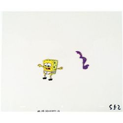 Cel Original Animation SpongeBob In Underwear Art Robe
