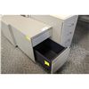 Image 2 : STEELCASE GREY 2 DRAWER MOBILE PEDESTAL