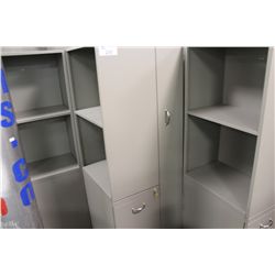 STEELCASE GREY 5.5'  PERSONAL STORAGE CABINET