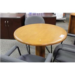 LIGHT CHERRY 36'' ROUND TABLE