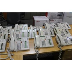 LOT OF APPROXIMATELY 25 NORTEL HANDSETS