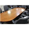 Image 2 : MAHOGANY 8' BOARD ROOM TABLE