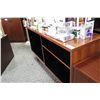 Image 1 : MAHOGANY 6' COUNTER