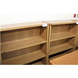 OAK 42'' BOOK CASE