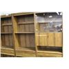 Image 1 : LOT OF 5 6' BOOKCASES AND 2 LATERAL FILE CABINETS