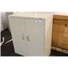 Image 1 : BEIGE 42'' DOUBLE DOOR STORAGE CABINET