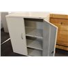 Image 2 : BEIGE 42'' DOUBLE DOOR STORAGE CABINET