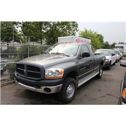 2006 DODGE RAM 2500 VIN 3D7KS26D66G255822