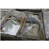 Image 2 : PALLET OF 4 X 4 PURE BLACK COLOR STONE WALL TILE