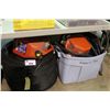 Image 2 : RIDGID VACCUM, TOOL BOX, CONTENTS, HOSE, ELECTRICAL & GAS CANS