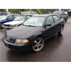 1999 AUDI A4 QUATRO, VIN WAUCB28D0XA072103 AIRCARE REQUIRED