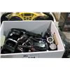 Image 1 : BOX OF FRS RADIOS AND CHARGERS