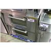 Image 1 : BAKERS PRIDE DOUBLE BAY STINLESS STEEL PIZZA OVEN