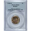 Image 1 : 1938-D BUFFALO NICKEL, PCGS MS-65 GEM!