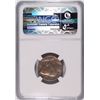 Image 4 : 1919-D BUFFALO NICKEL, NGC AU-58 MINT ERROR, OBVERSE STRUCK THROUGH, RARE!!