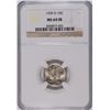 Image 1 : 1939-D MERCURY DIME, NGC MS-64 FB   WHITE
