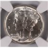 Image 2 : 1944 MERCURY DIME, NGC MS-65  WHITE