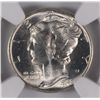 Image 2 : 1945-D MERCURY DIME, NGC MS-65 FB   WHITE