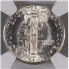 Image 3 : 1945-D MERCURY DIME, NGC MS-65 FB   WHITE