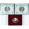 Image 1 : (3) 1982 GEORGE WASHINGTON COMMEN HALF DOLLARS (2-BU'S, 1-PF)