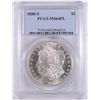Image 1 : 1880-S MORGAN SILVER DOLLAR PCGS MS-64 PL  BLAST WHITE