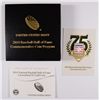 Image 5 : 2014 NATIONAL BASEBALL HALL OF FAME  $5.00 GOLD COMMEMORATIVE, NGC GRADED MS-69!