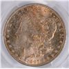 Image 2 : 1897 MORGAN SILVER DOLLAR, PCGS MS-64   COLOR OBVERSE