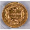 Image 3 : 1860 $3 Gold PCGS AU-53