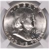Image 2 : 1954-D FRANKLIN HALF DOLLAR, NGC MS-64 FBL