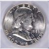 Image 2 : 1959 FRANKLIN HALF DOLLAR PCGS MS-64