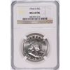 Image 1 : 1954-D FRANKLIN HALF DOLLAR NGC MS64FBL
