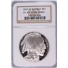 Image 1 : 2001 Proof Buffalo Commen Dollar NGC PF-69 UC RARE