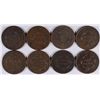 Image 2 : LOT of (8) LARGE CENTS, 1835, 2- 1837, 4- 1838, 1839, VARIOUS GRADES