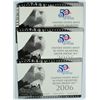 Image 1 : (3) US STATEHOOD QUARTER SILVER PROOF SETS (04, 05, 06)