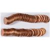 Image 1 : LOT OF ( 2 ) ORIGINAL GEM BU ROLLS OF 1944-D LINCOLN CENTS  ( 100 COINS TOTAL )