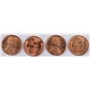 Image 2 : LOT OF ( 2 ) ORIGINAL GEM BU ROLLS OF 1944-D LINCOLN CENTS  ( 100 COINS TOTAL )
