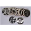 Image 1 : ORIGINAL GEM BU ROLL ( 20 ) COINS 1956 FRANKLIN HALF DOLLARS