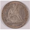 Image 1 : 1877 SEATED LIBERTY QUARTER, AU-58 LIGHT TONE