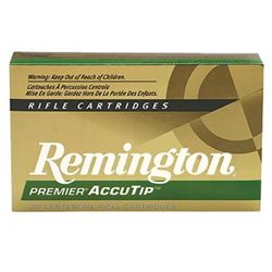 Remington Ammunition PRA243WA Premier 243 Winchester AccuTip 95 GR 20Box/10Cs UPC # 47700360003-1 Cs