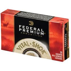 Federal P3006TC1 Vital-Shok 30-06 Springfield Trophy Copper 180 GR 20Box/10Case 29465064082 1-case