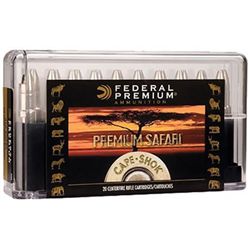 Federal P416RSA Cape-Shok 416 Remington Magnum Swift A-Frame 400 GR 20Box/10Case 29465061197 1-case