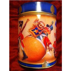 Lambertz #1842, "Have Yourself A Merry Little Christmas" tune music cookie tin.