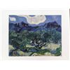 Image 1 : "Olive Trees in a Mountainous Landscape" by Vincent Van Gogh