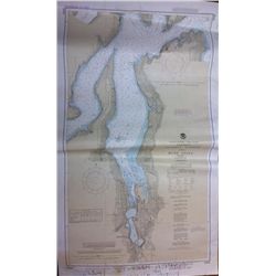 Olympia Harbor and Budd Inlet Marine Chart