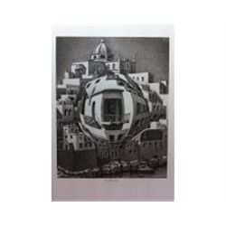 Balcony by M. C. Escher