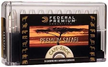 Federal P9362c Cape Shok 9 3mmx62 Mauser Barnes Tsx 286