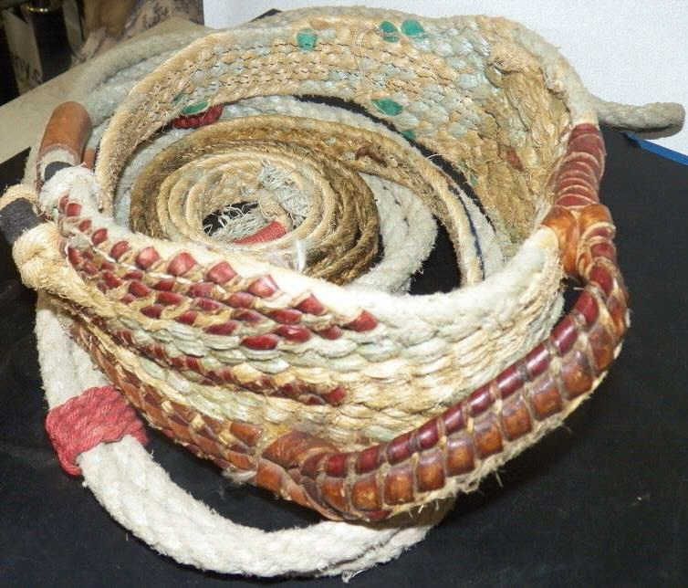 Bag of Bull Riders Gear Red Wrangler Bag with Gourley Bull Rope & Pad