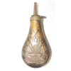 Image 1 : Vintage Gun Powder Flask Civil War Style Gun Powder Flask