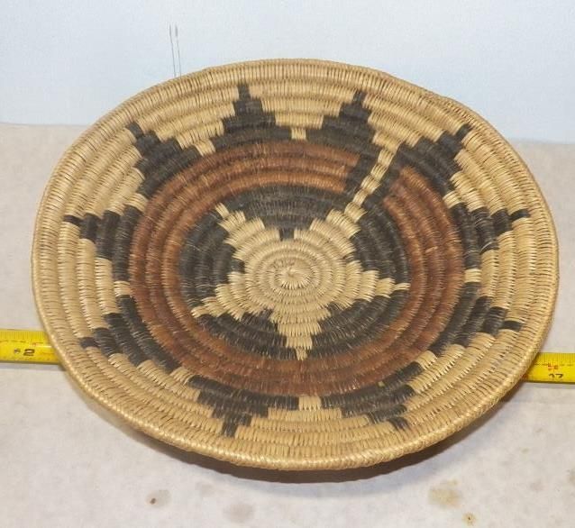 Large Papago Tray Large Papago Tray, Native American Indian basket ...